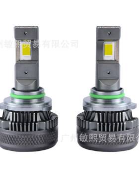 汽车led大灯120W大功率led前照灯大灯三铜管远近一体H4H7H11车灯