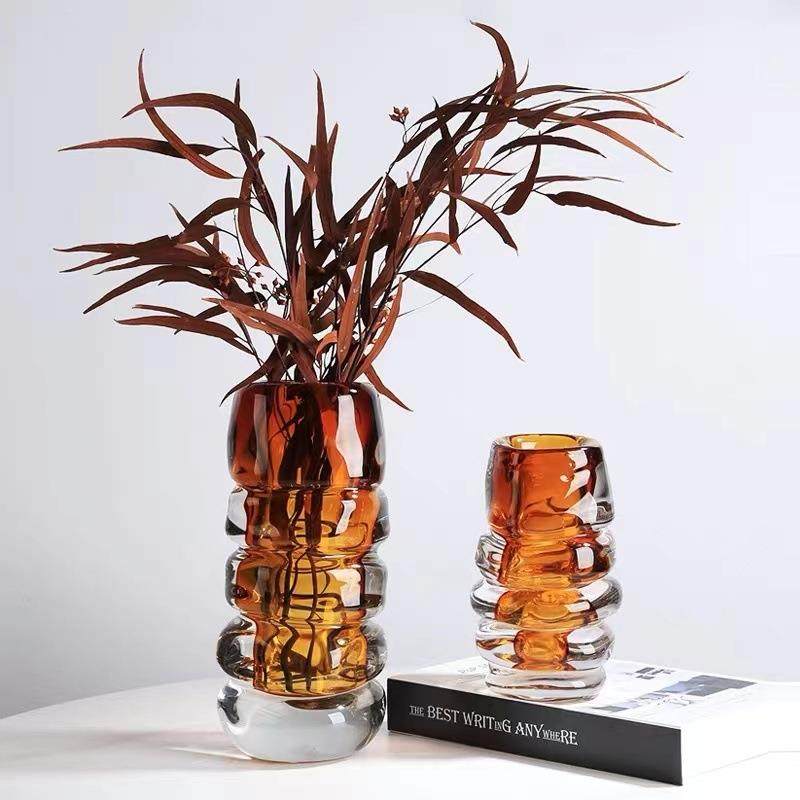 现代轻奢琉璃花器插花花瓶摆件样板间售楼处家居客厅玄关软装饰品,纺织面料/辅料/配套,纺织机械配件,淘宝优惠券,粉丝福利购,淘宝优惠卷