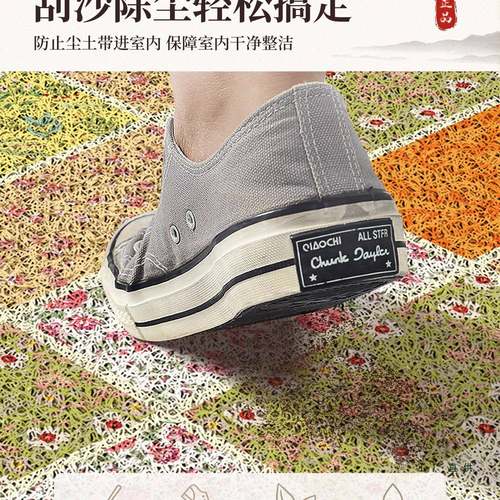 美F99T656H式丝款圈地垫入户门垫2025新门耐脏防滑地毯进家用口玄