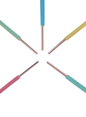 厂家直供电线绝缘单股低烟无平卤WD-ZBYJ耐火阻燃1-400658方电线