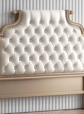 款床头单实木轻奢床头买板软包1靠背板美式1.新5米342.8榻榻米落