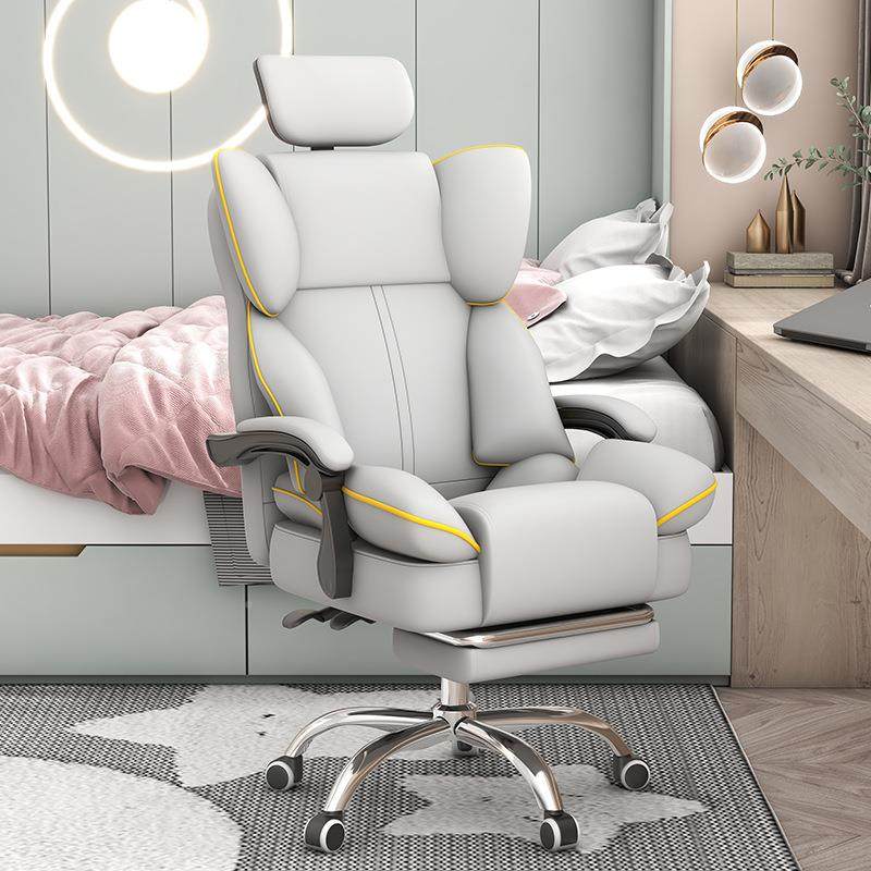 办电脑竞椅760-1家用舒适久坐老椅板椅公靠背主播升降可躺电椅沙