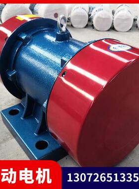 3马千瓦6级振动电机YZS-48740-6水筛沙机震动脱电机380V3W工业达