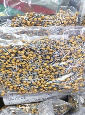 厂商现货805B105K50V1uFF1石直脚0电容引线陶瓷电JVT容独器