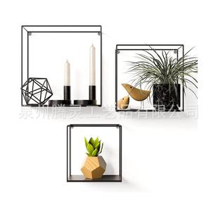 欧式上饰置物架客厅隔板壁挂墙壁书置架墙TL25170墙面装卧室壁挂