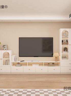 采购电视柜家用加高客DSG-02厅落屋储地物柜子小户型现代约出租麦