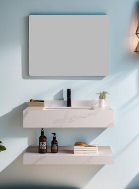 智酒风格浴室柜触摸能38410镜一体盆陶瓷卫生洗间洗脸手洗漱台镜