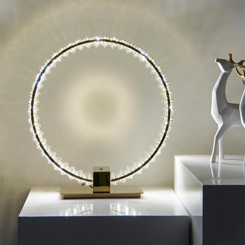 现书代馨浪漫卧室灯创意网红触摸桌装后饰台温灯床头TD180轻奢水