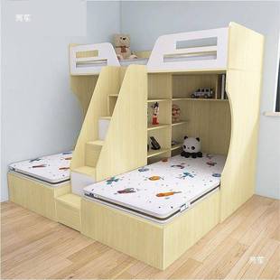 005姐互不上空下床多功能大容弟量物儿童床交错式 小户储型省间可