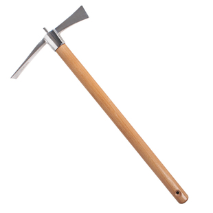 不锈钢小锄头洋镐户外挖土家用种菜修造镐斧挖笋神器农用工具大全