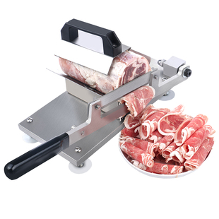 晟锋羊肉卷切片机神器家用肥羊肥牛冻肉刨片机多功能切菜机切肉机