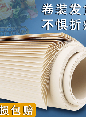 全开2开专业素描纸白色a1a2加厚画纸160g水粉水彩纸空白美术专用