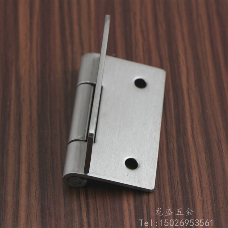 加厚实心304不锈钢合页3寸铰链 工业设备重型铰链75*75承高重合页