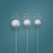 专业打掏耳朵毛毛神器采耳工具挖耳勺鹅毛鸡毛马尾棒耳朵掏耳套装