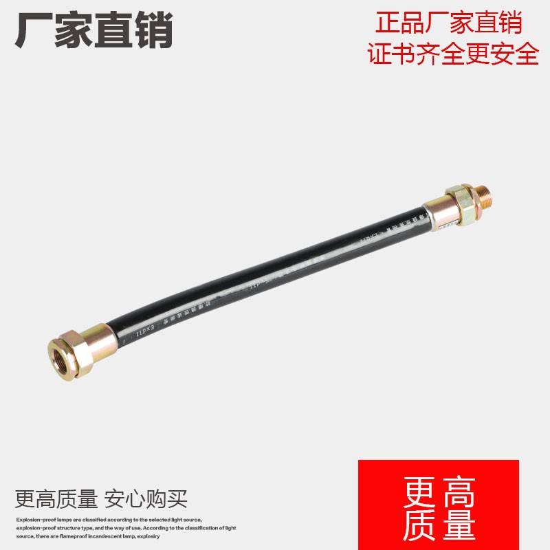 防爆挠性连接管防爆管BNG-DN15/20/25金属防爆管不锈钢软管4分6分