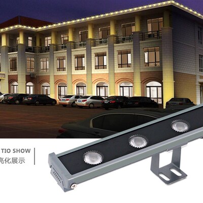 LED洗墙灯大功率户外防水线条灯线型七彩外墙灯投射投光灯18W24W