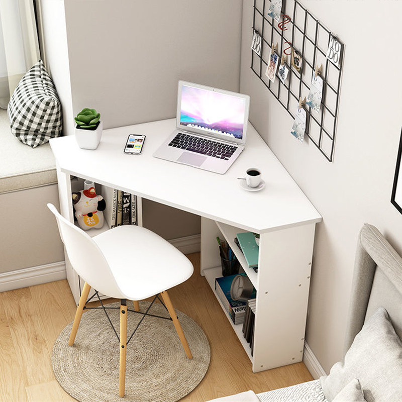 L型小型书桌转角电脑台式桌拐角桌子靠墙角落卧室家用学生学习桌