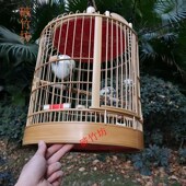 包邮 川笼画眉鸟笼 全套 成都笼 手工竹子笼