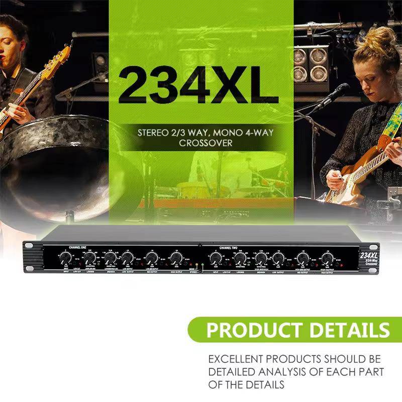 234XL专业舞台演出音响设备音频处理器创新效果器混音混音效果器