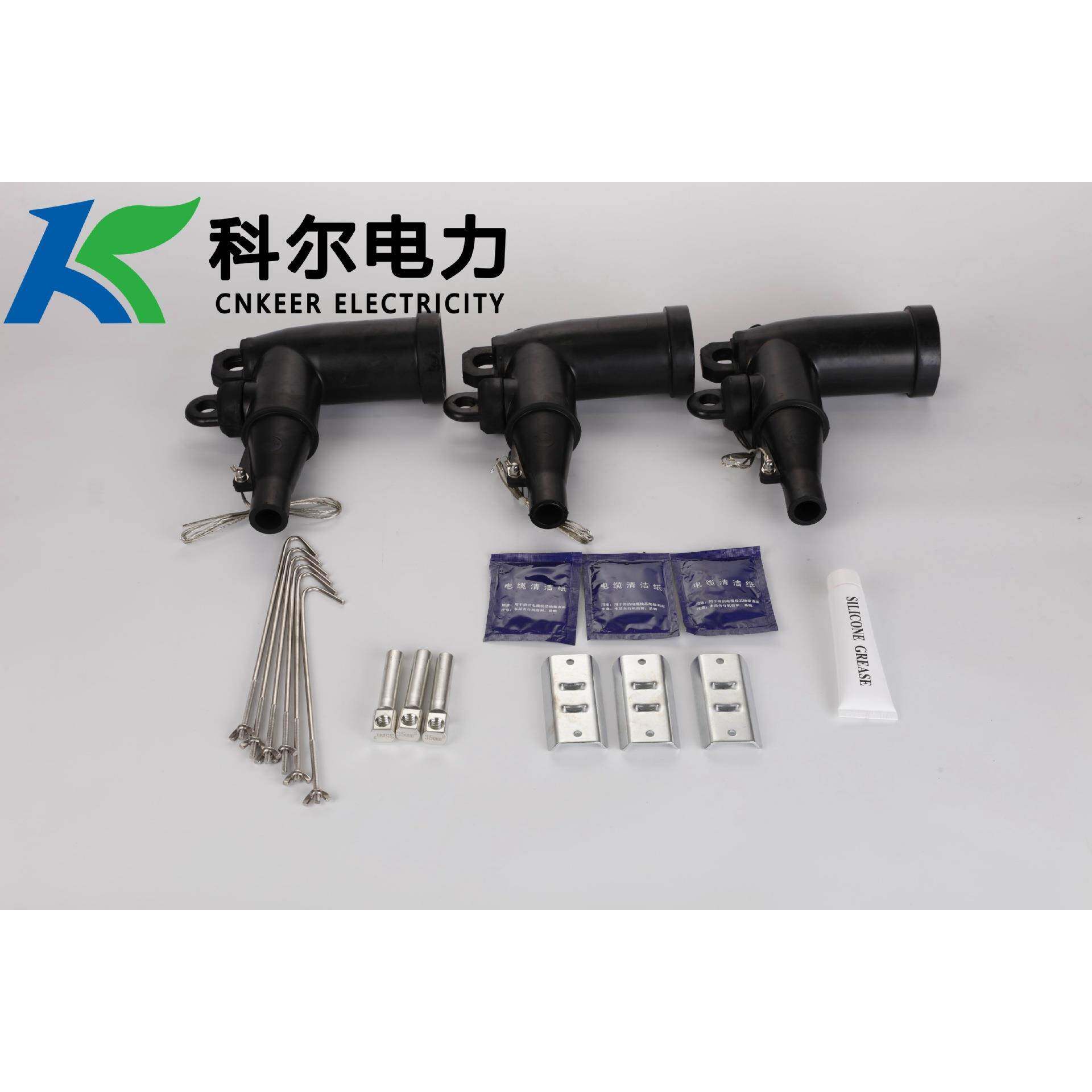 科尔200APT肘型插拔头美式可触摸带屏蔽型可分离高压电缆接头