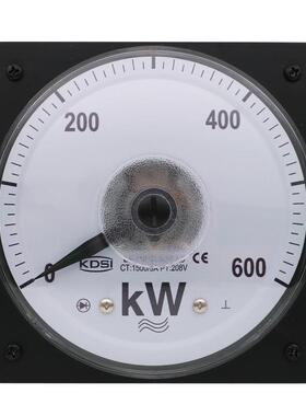KDSI/康的斯指针式功率表LS-110600kW1500/5A208V广角度电表