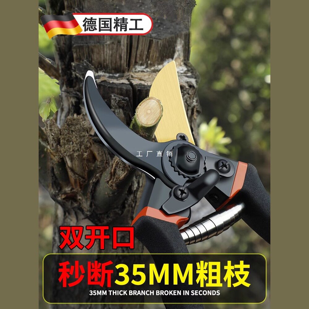 德国园艺剪刀剪树枝专用修枝剪果树剪花卉园林植物修剪子进口工具