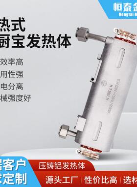供应小厨宝压铸发热体压铸铝发热体5300W水电分离清洗机发热体
