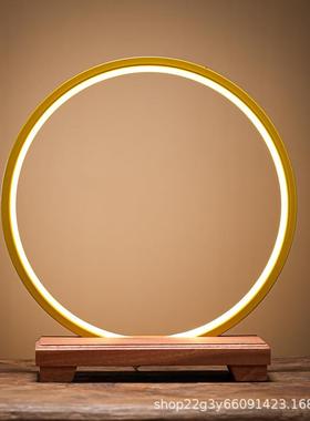 灯圈客摆件佛无品牌/桌底座禅意茶摆件厅玄关装饰品办公室像饰品