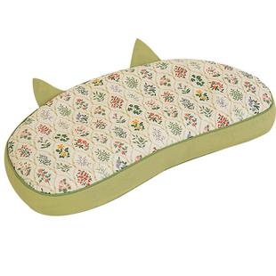 荞麦护颈眠椎头助全棉砂洗棉单人午睡SCK小睡枕家用一对装枕芯不