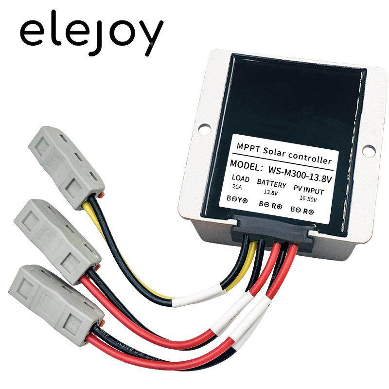 MVPPT太阳能充13.8V常电控制300W20A12器2V降压同步整流光伏电4池