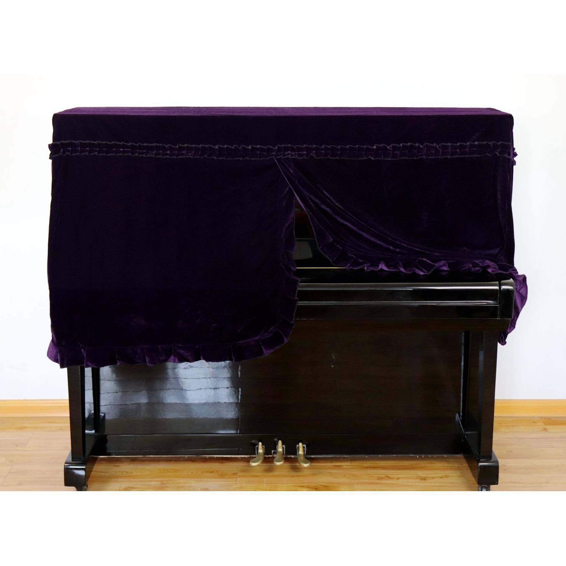 金丝后绒钢琴套YD19001钢琴罩半罩+(面长40CM)凳罩,居家布艺,床头罩,淘宝优惠券,粉丝福利购,淘宝优惠卷