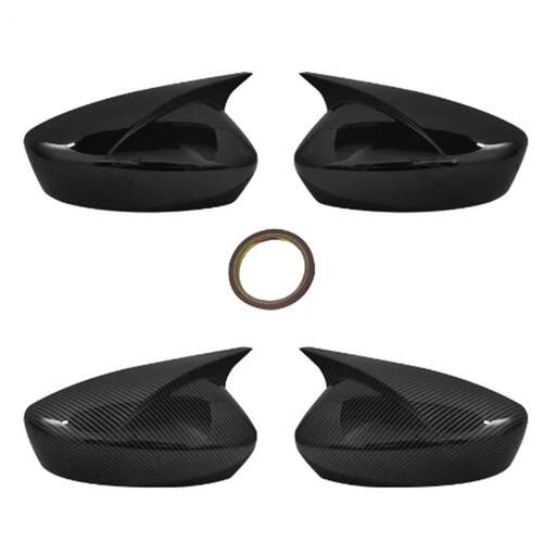 适用于17-2款盖马达6自atenza倒车镜1FPT牛角碳钎纹后视镜外壳装