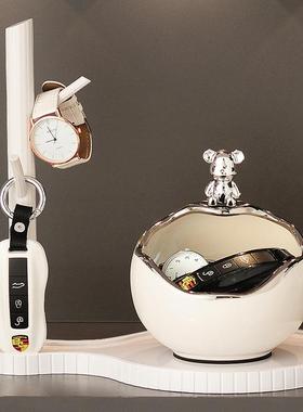 暴力熊装入户玄关摆件钥收匙AL100268纳进门门口柜鞋客厅饰品乔迁