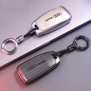 奥迪a6l钥匙套a66156l合金45l专用a3高级a5男q7车q4et壳roqn扣a82