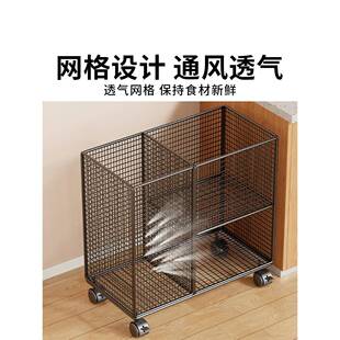 厨水房置物架放菜篮子收纳筐家用葱姜蒜架子可OBW移果动多功蔬能