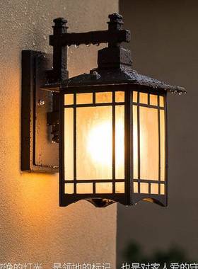 户外灯防水新庭中外20190520墙方形创意灯具壁楼梯大门过道阳式台