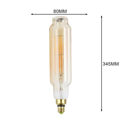 T80仿古灯大尺寸试管T灯光源LED灯丝RJI灯古情怀W220V8可调复光球