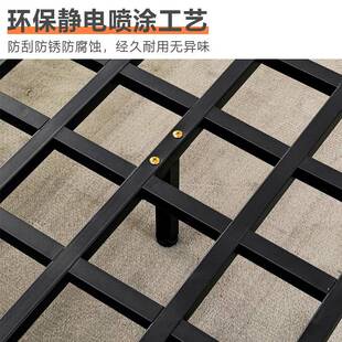 天架QYS撑台悦先骨架床骨架子床板支架1.8米全钢排铁架龙骨架床支