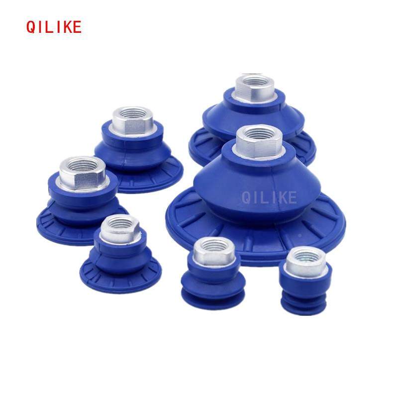 施茨SAB迈125波纹吸OZL盘机械配件双层橡胶吸盘手蓝业色工吸盘