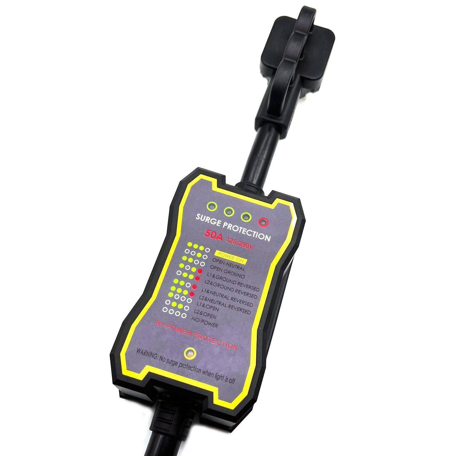 培50安携式R便V浪涌保护器插ABC头带集成A浪涌保护中置的电源保护