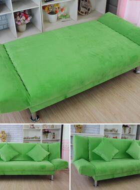 简面7473料折叠经济约型小公寓合简约沙组发三人懒人沙发床18.米