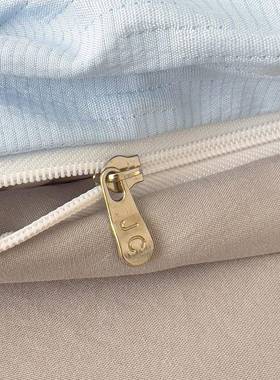 22菱5新款亲肤HDL舒0适形格提花四件套家用水洗棉三件套品被套床