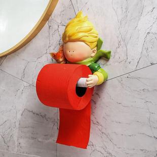 可爱ZQK卫生纸巾纸盒抽厕所卷筒收纳挂架创意厕纸置物架纸盒间免