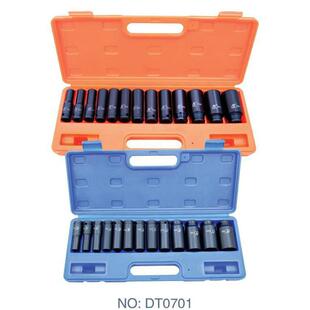 1/2寸3件加1长气套动套41851筒组11/2气动筒3PCS13PC套筒