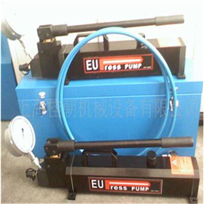 EUPRESS超高压手动泵0-400MPA液压泵打压泵