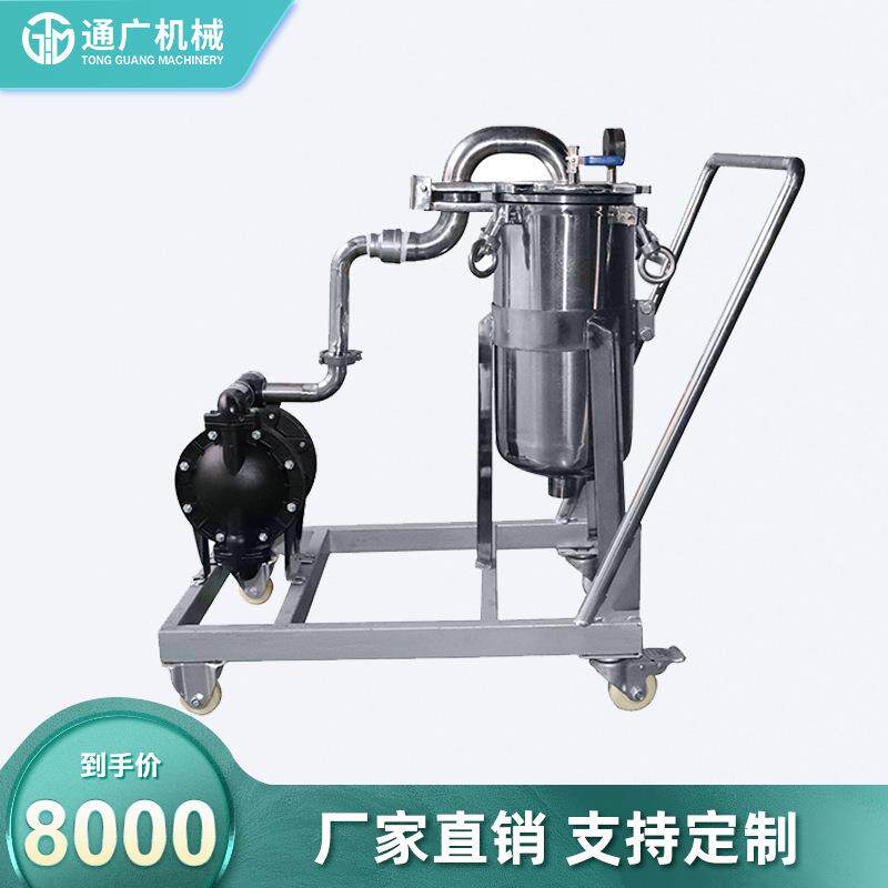 供应袋式过滤机离心式过滤法过滤设备固液分离不锈钢过滤机