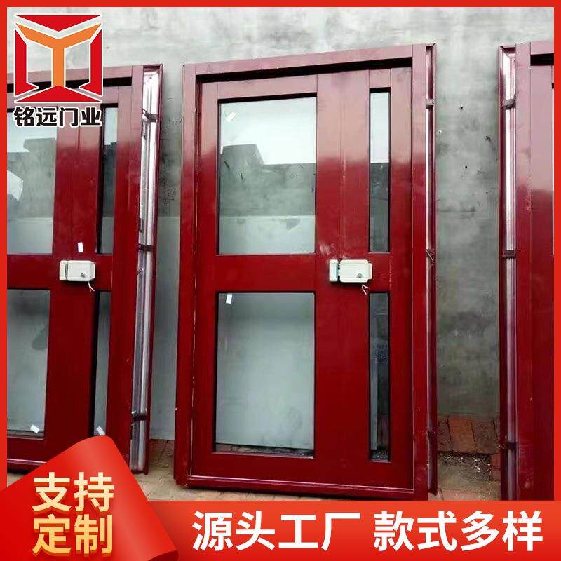 钢制楼宇门小区单元门钢制单元楼宇对讲门钢制门楼宇楼道