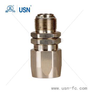 加油机配件不锈钢新式活接头胶管接头自封加油枪接头