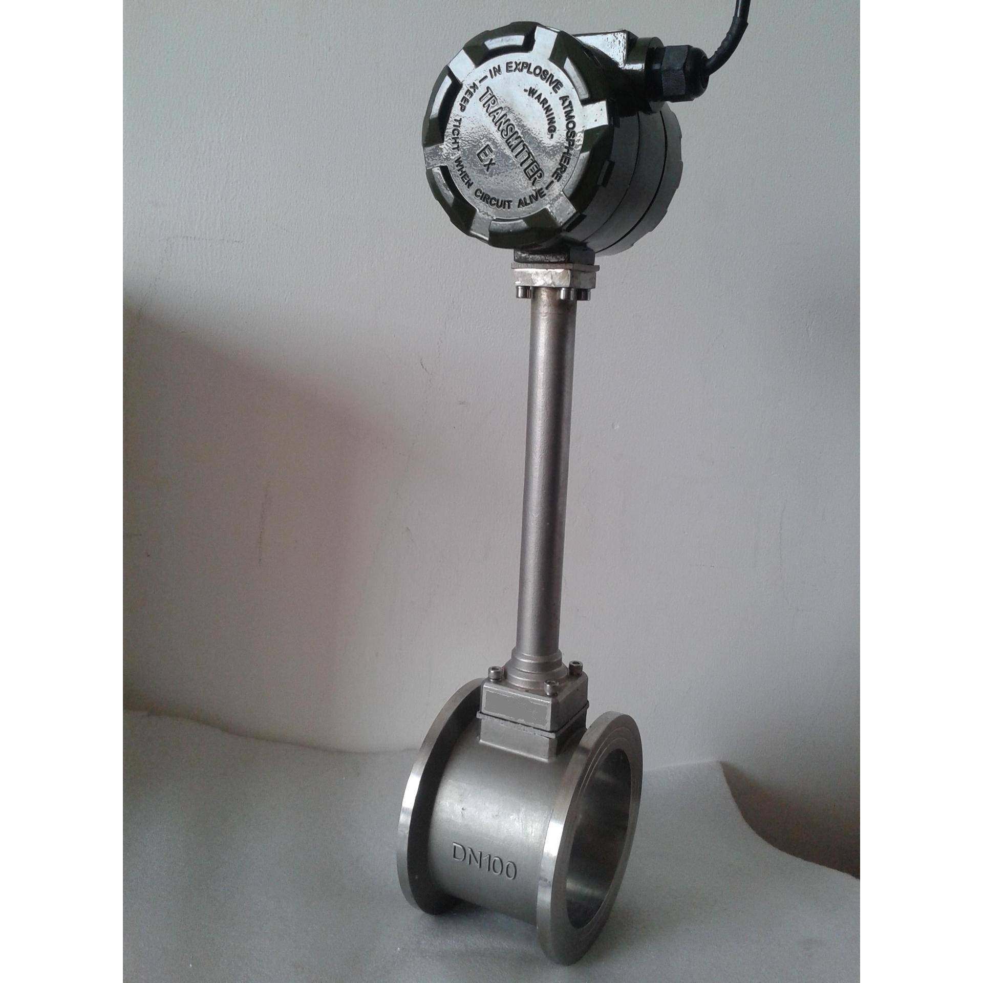 涡街流量计锅炉饱和蒸汽计量表分体温度压力补偿压缩空气流量计