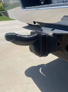 Hergoto汽车拖车方口盖幽默有趣越野车拖车保护盖卡车美式通用